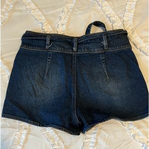 Denim shorts slightly used